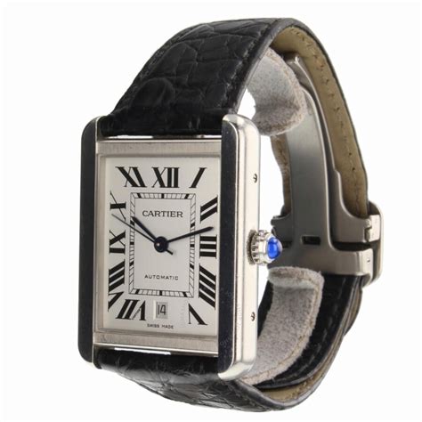 pre owned cartier watch - pre owned cartier watches men.